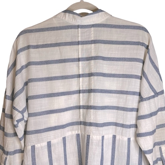 Zara Striped Lightweight Cotton‎ Popover Top 1821/024/060 Small - Picture 8 of 12